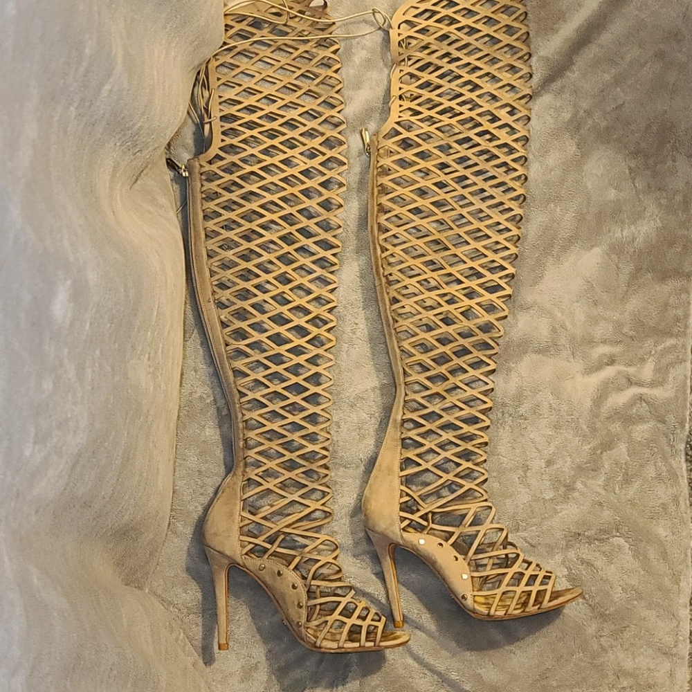 Schultz over the knee boots